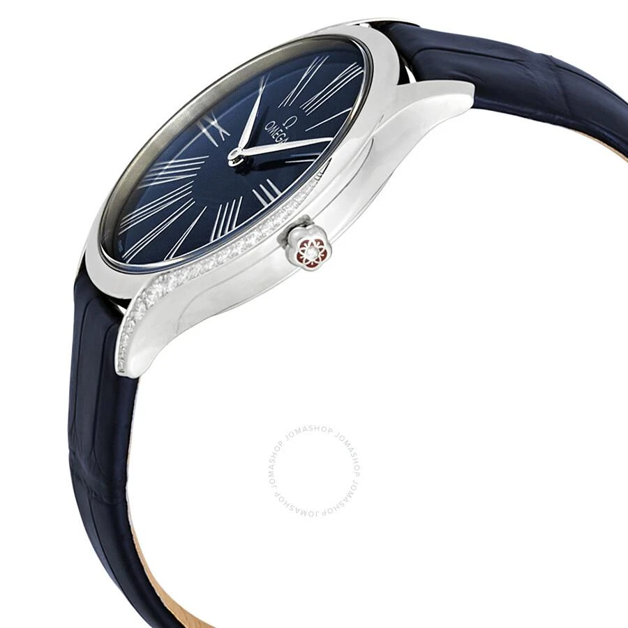Omega De Ville Blue Dial Ladies Watch 428.18.36.60.03.001 2