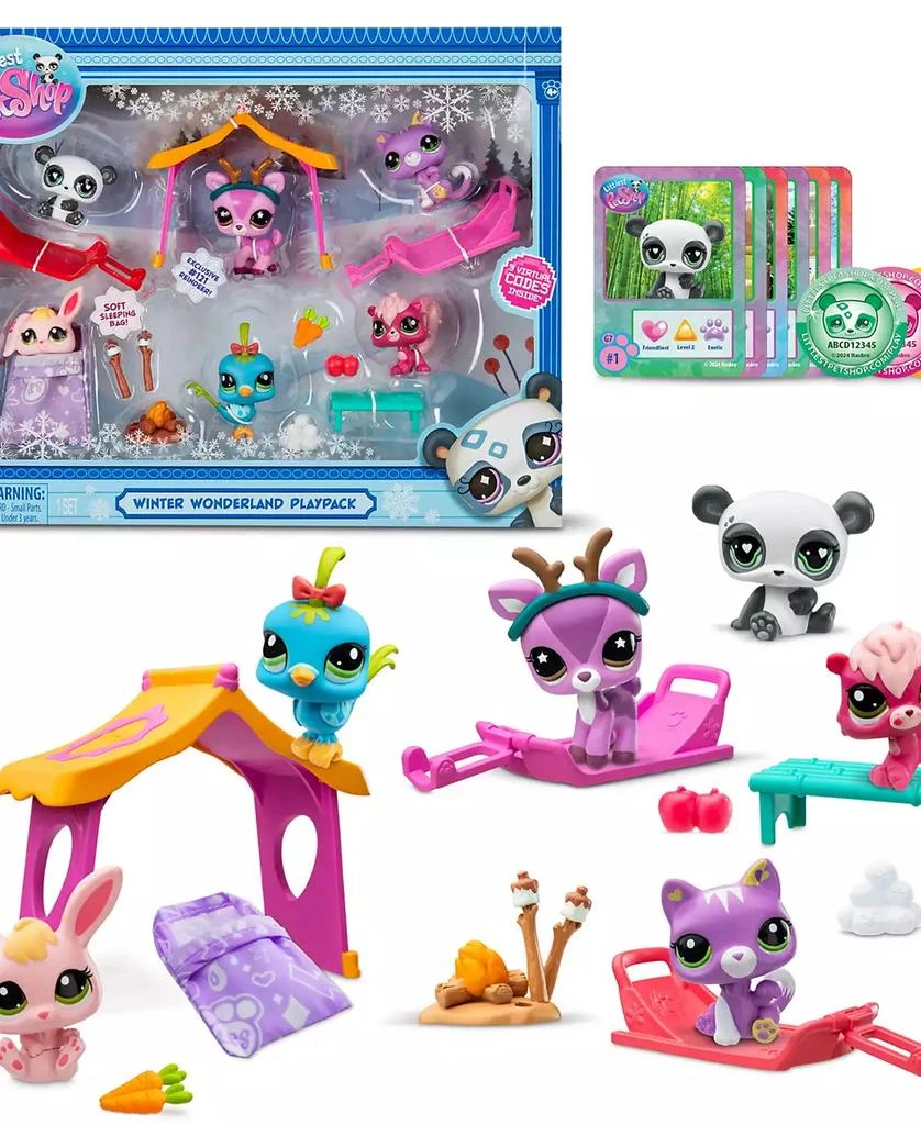 Littlest Pet Shop Winter Wonderland Playpack, Created For Macy's 1