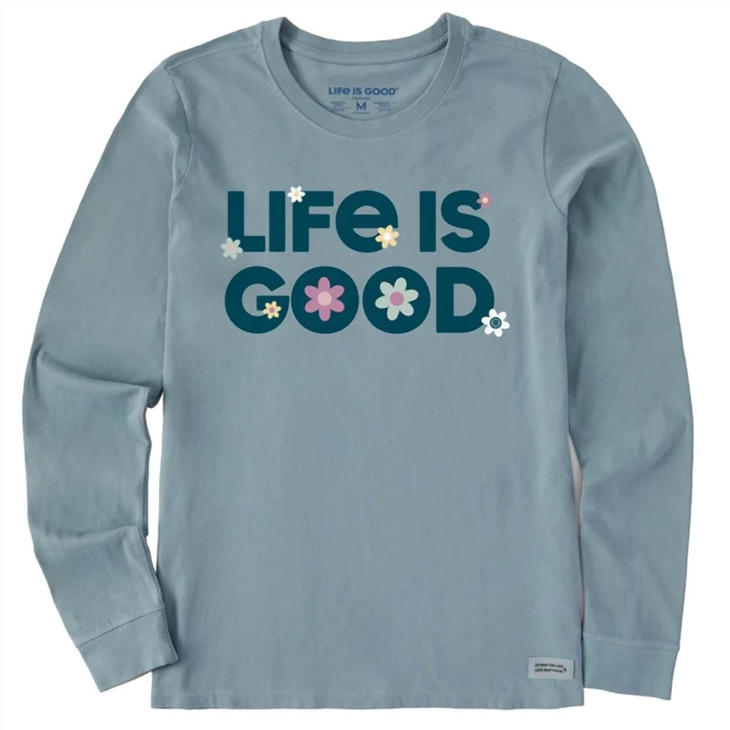 Life Is Good Life Is Good - Daisies Long Sleeve Tee 3