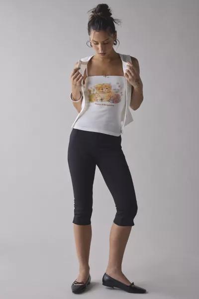 Urban Outfitters Pretty & Dangerous Cat Graphic Square-Neck Cami