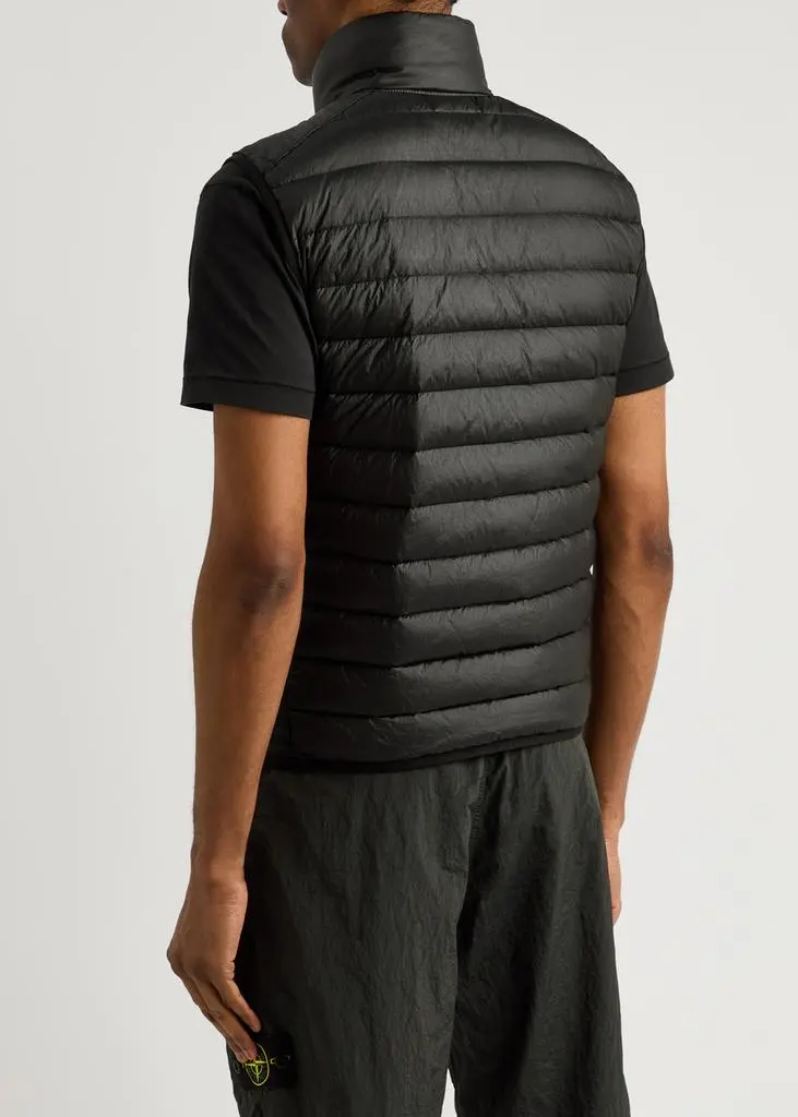 Stone Island Loom Woven Chambers quilted gilet 3