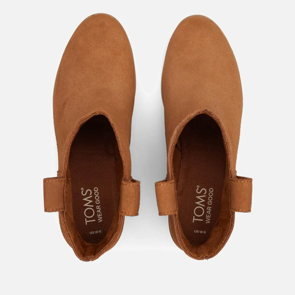 TOMS TOMS Women's Constance Suede Western Boots 3