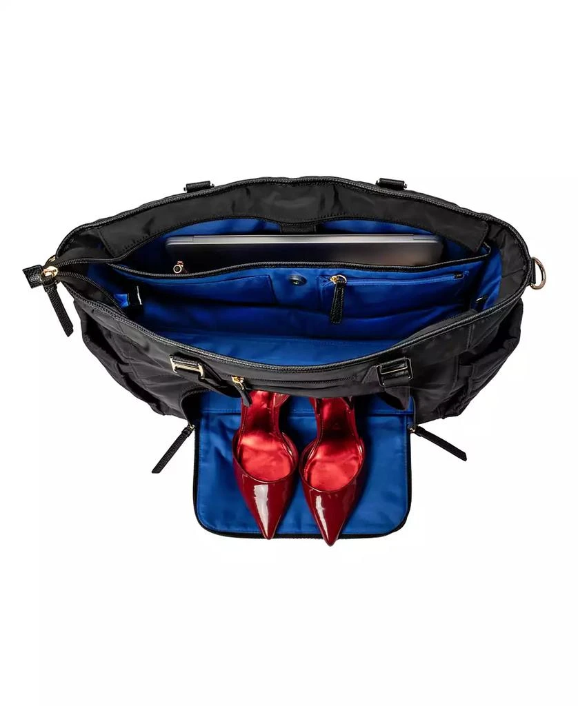 MinkeeBlue Convertible Organizational Ella Tote Bag with Lunch Bag 11