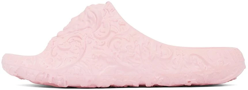 Versace Pink Medusa Dimension Slides 3
