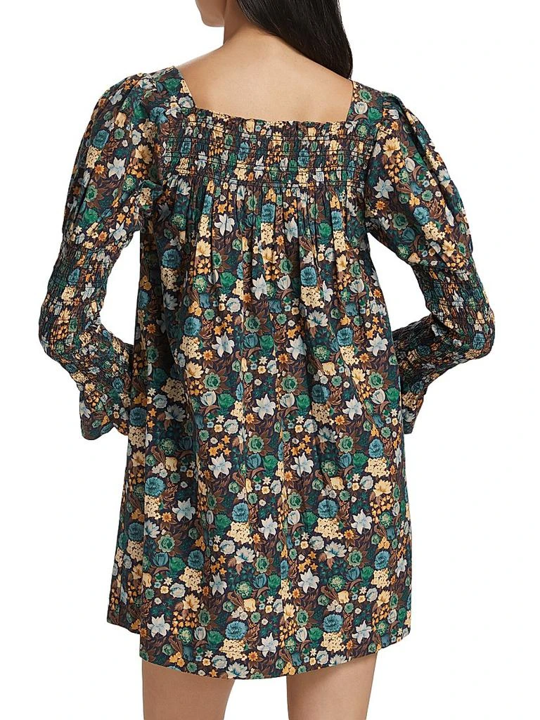 DÔEN Sabia Floral Cotton Minidress 5