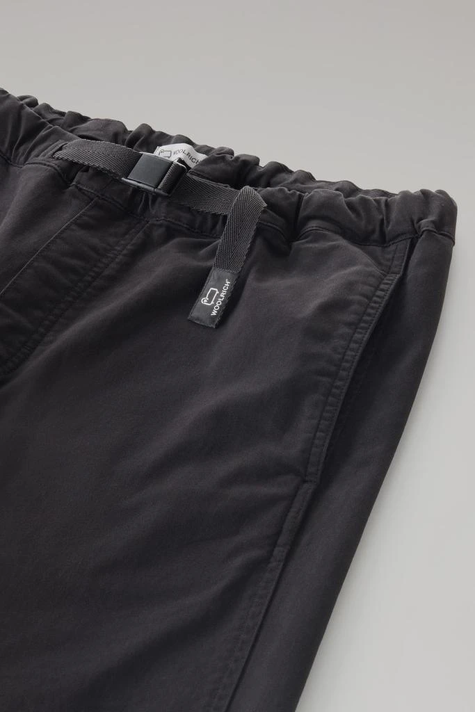 Woolrich Garment-Dyed Chino Pants in Stretch Cotton Twill - Men - Green 3