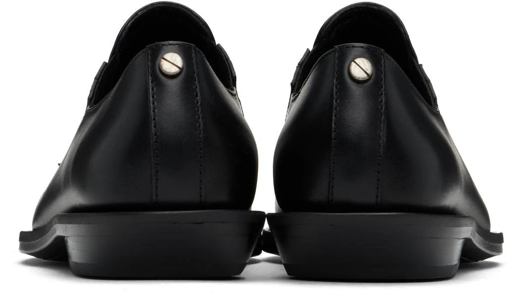 ANN DEMEULEMEESTER Black Makea Pointy Cowboy Loafers 2