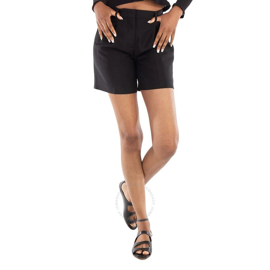 Burberry Ladies Black Rosalie Shorts 1