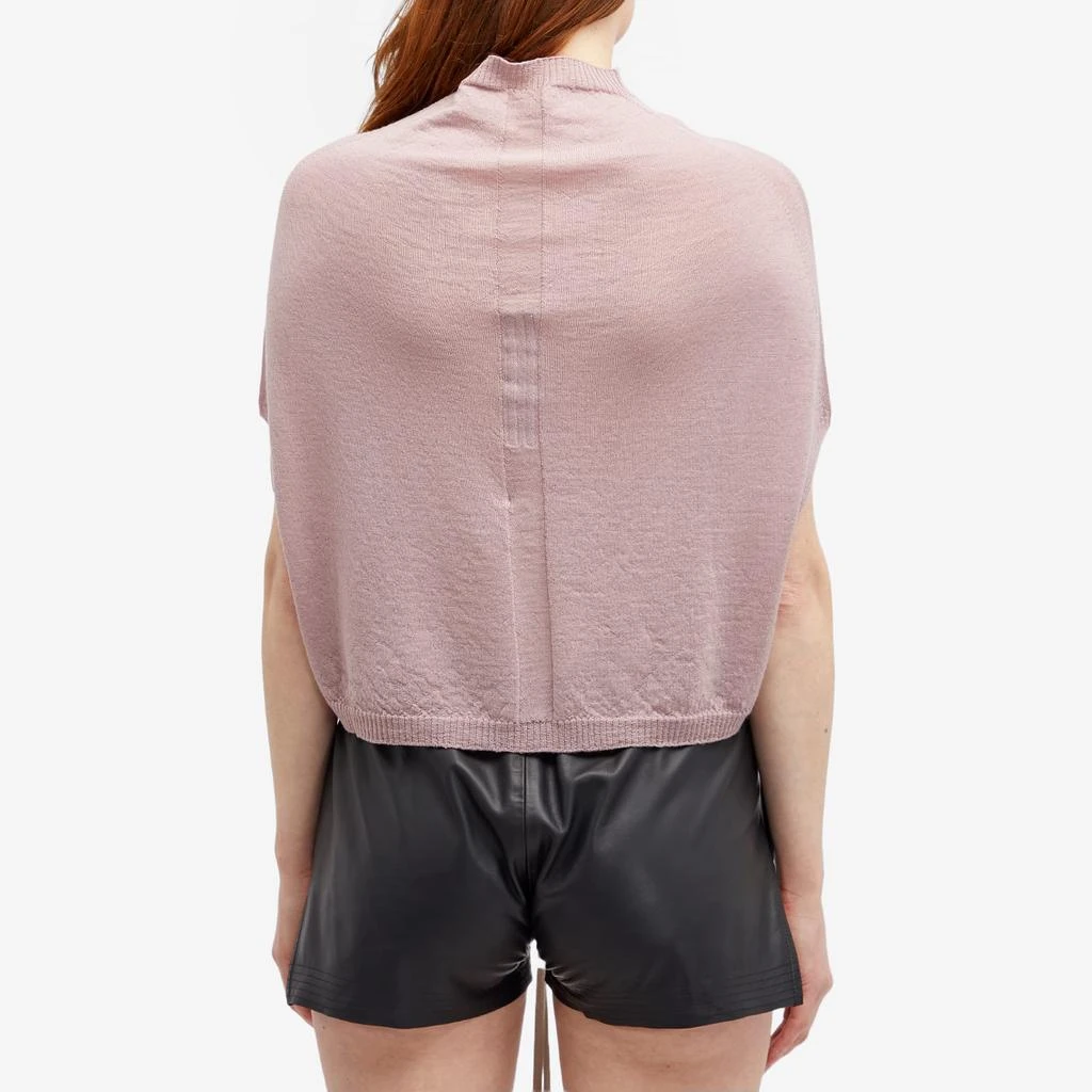 Rick Owens Rick Owens Cropped Crater Knit Top 3