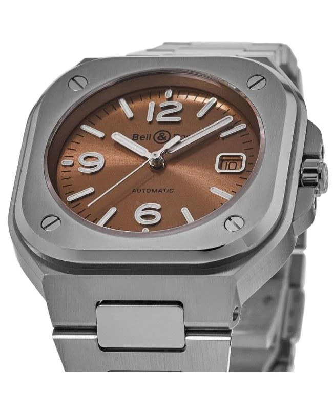 Bell & Ross Bell & Ross BR 05 Brown Dial Steel Men's Watch BR05A-BR-ST/SST 2