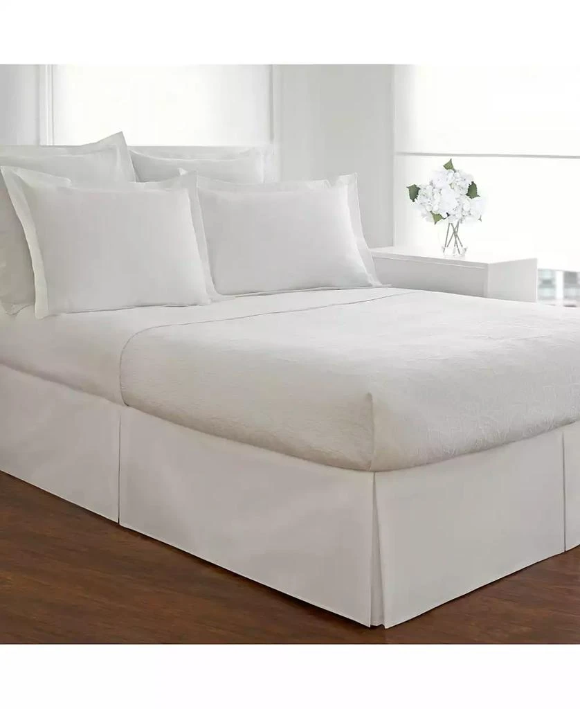 Fresh Ideas Poplin Tailored Bedskirt, Full 1