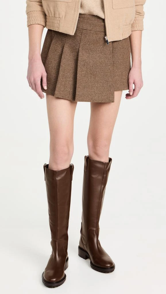 AEYDE Henry Calf Leather Moka Riding Boots 2