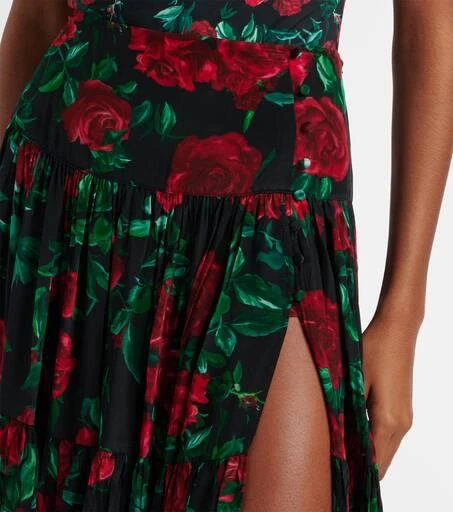 Alexandra Miro Ariana floral maxi skirt 4