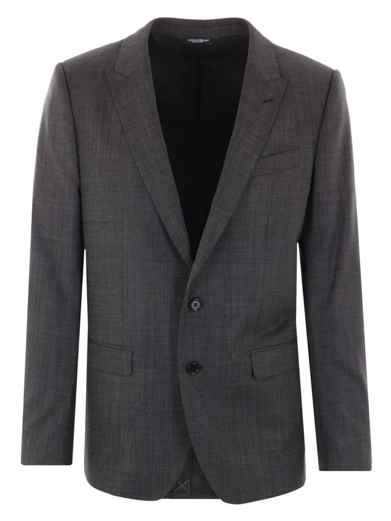Dolce 
Gabbana Dolce 
Gabbana Single-Breasted Pressed Crease Tailored Suit 3
