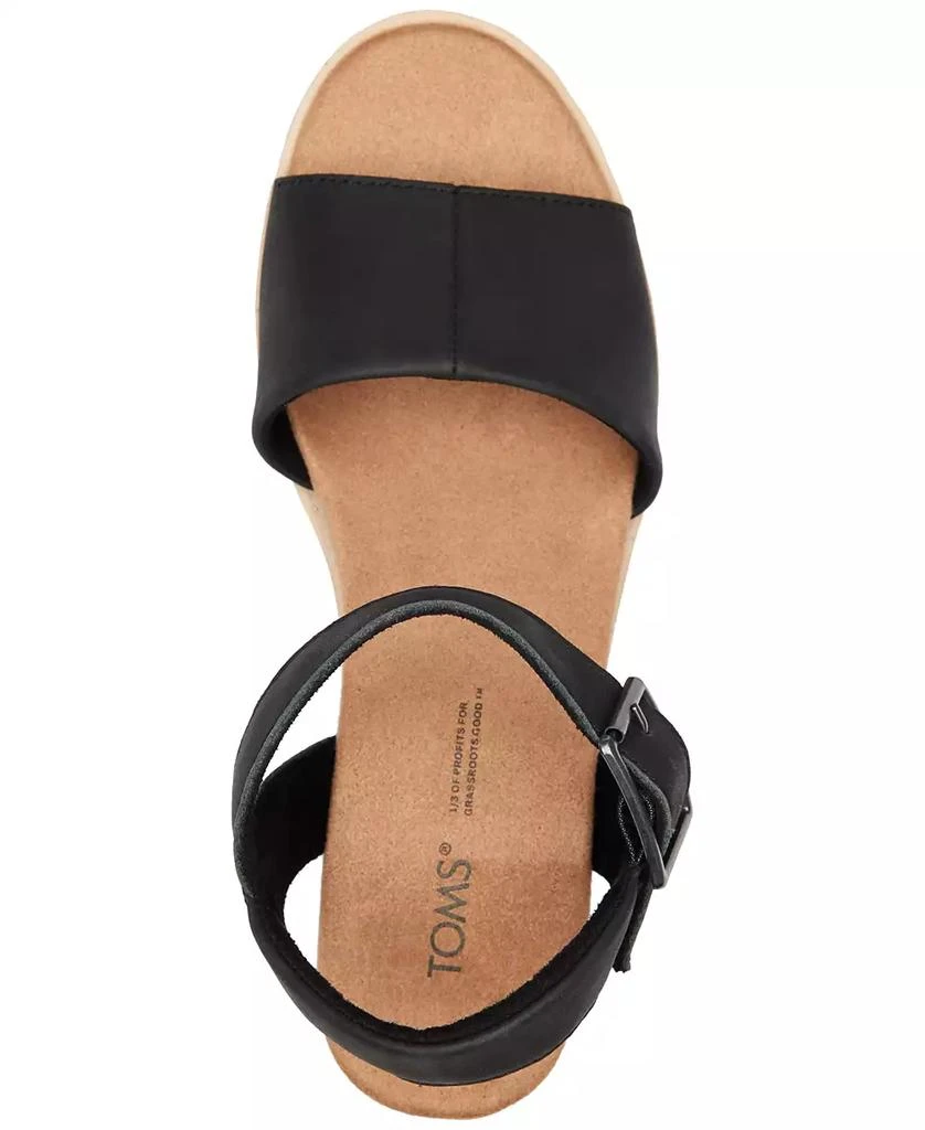 TOMS Women's Diana Platform Wedge Sandals 4
