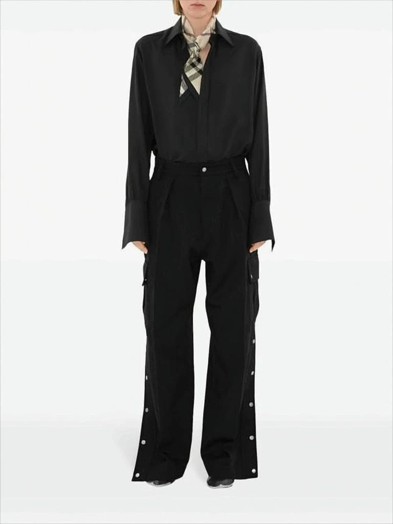 Burberry Classic Check Pattern Silk Scarf 2