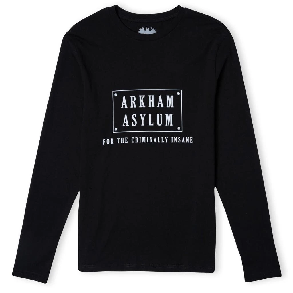 Original Hero Batman Villains Arkham Asylum Unisex Long Sleeve T-Shirt - Black 1