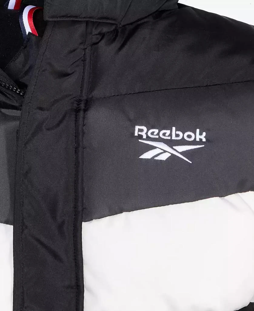 Toddler and Little Boys Color Blocked Long Sleeve Puffer Jacket