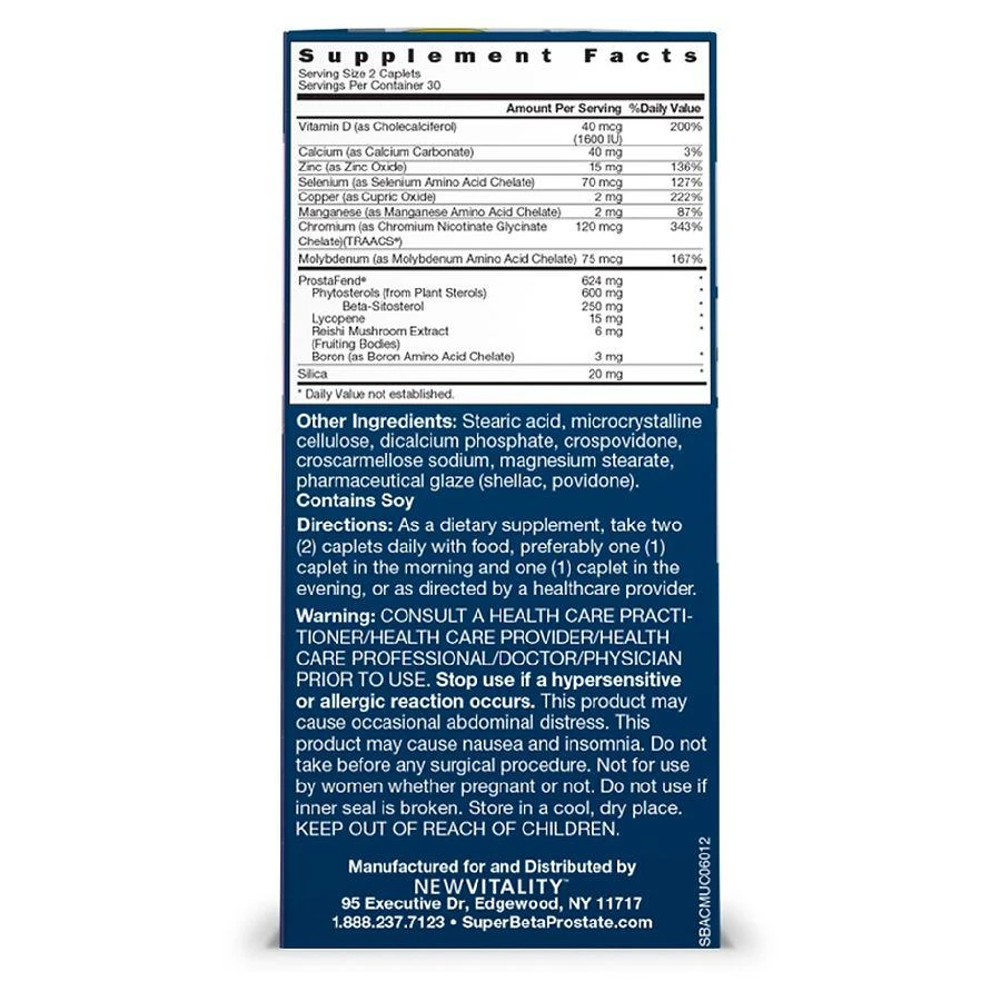 New Vitality Super Beta Prostate Advanced 5