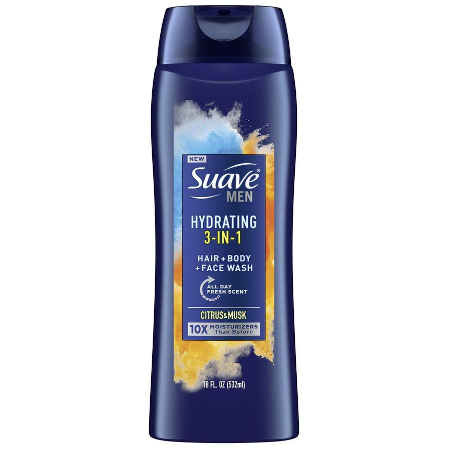 Suave 3 in 1 Body Wash Citrus Musk