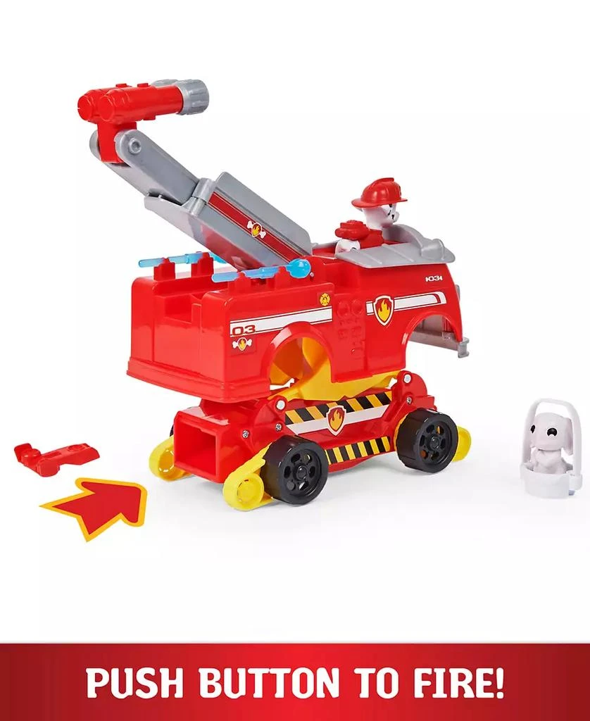 Paw Patrol Marshall Rise and Rescue Changing Toy Car with Action Figures a 4