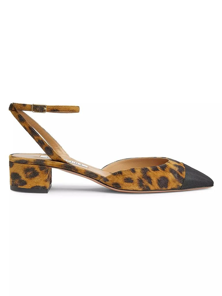 Aquazzura French Flirt 35MM Leopard Pumps 1