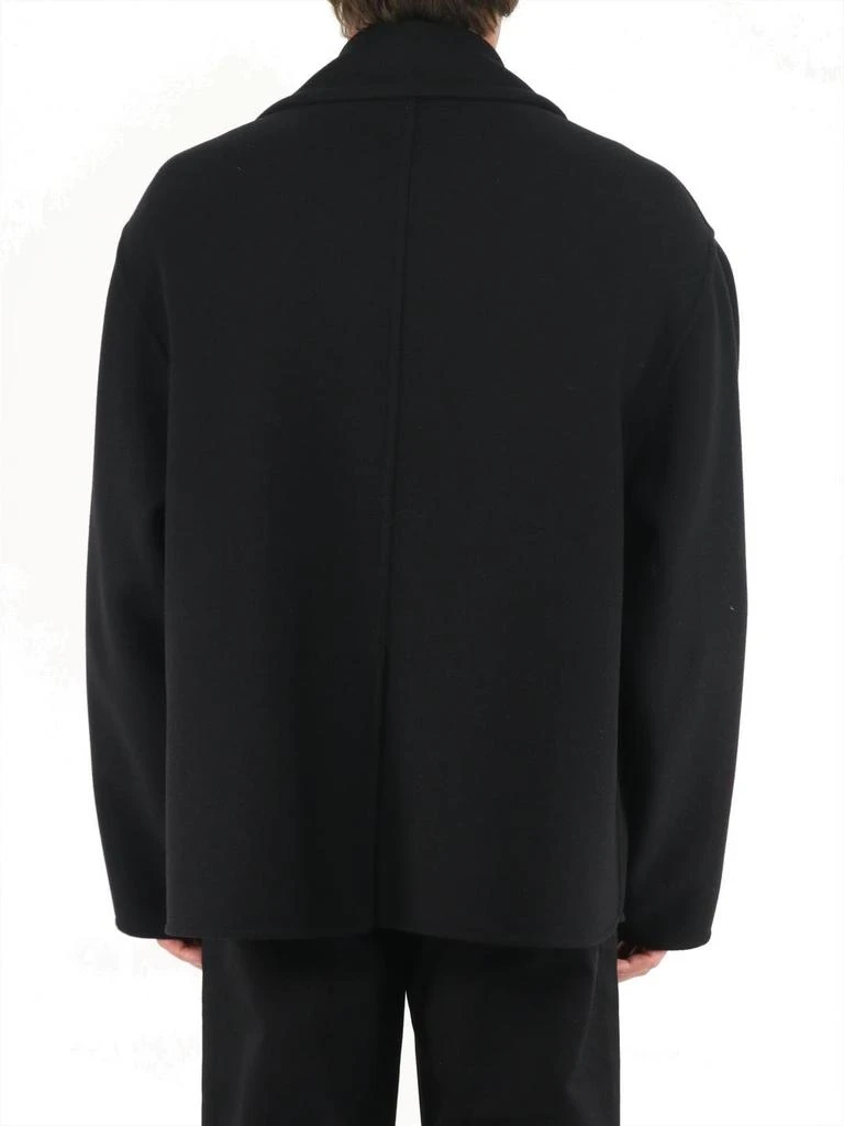 Valentino Valentino Double-Breasted Tailored Peacoat 4