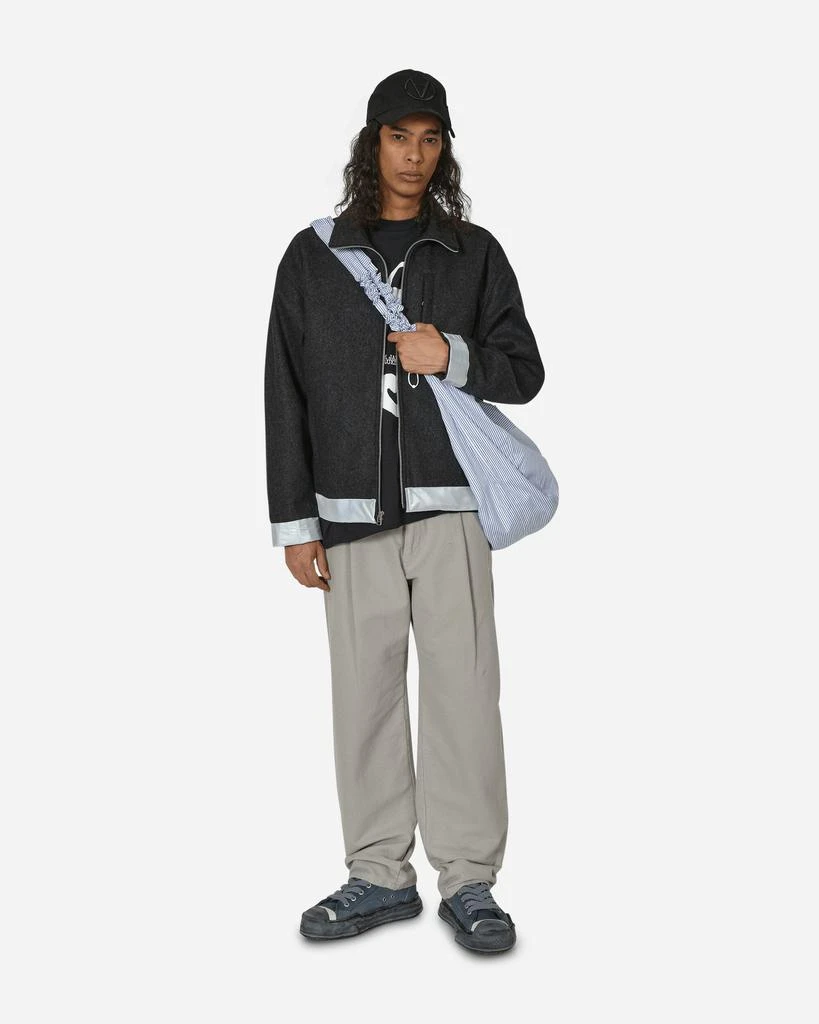 Cav Empt Reflect Wool Zip Jacket Charcoal 4