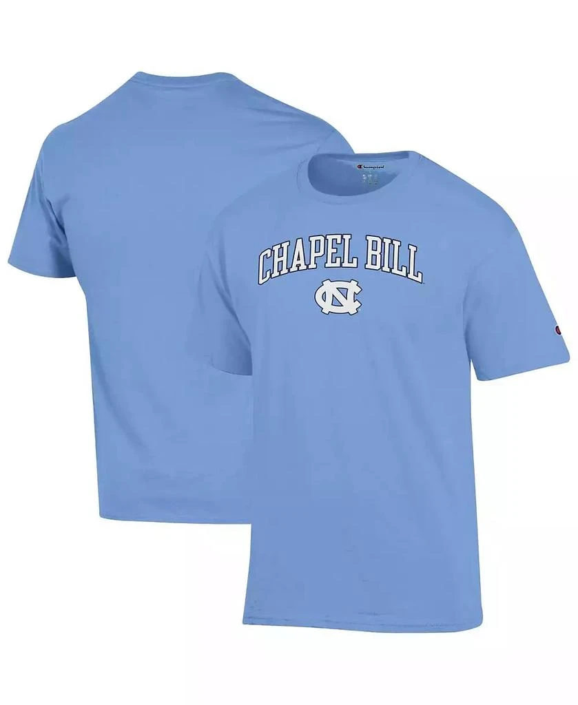 CHAMPION Men's Carolina Blue North Carolina Tar Heels Chapel Bill T-Shirt 1