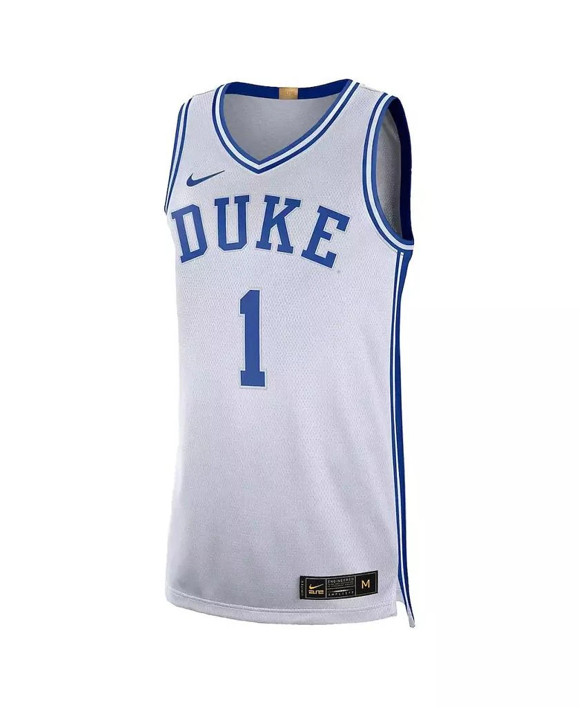 NIKE Men's Zion Williamson White Duke Blue Devils Limited Basketball Jersey 2