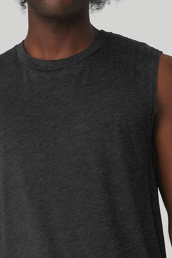 Alo The Triumph Muscle Tank - Black Heather 4