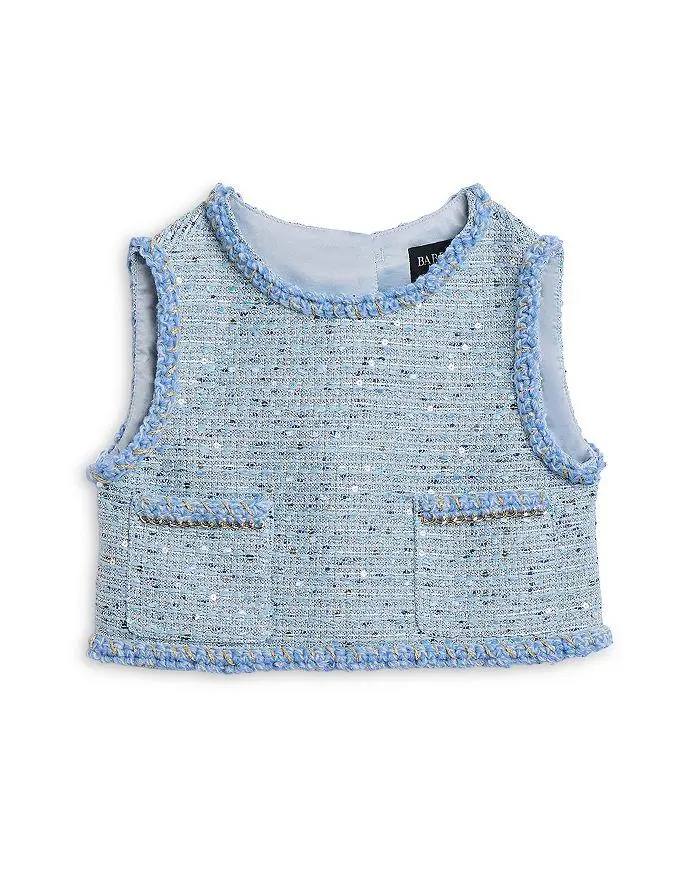 Bardot Girls' Jayde Boucle Top & Skirt Set - Little Kid, Big Kid