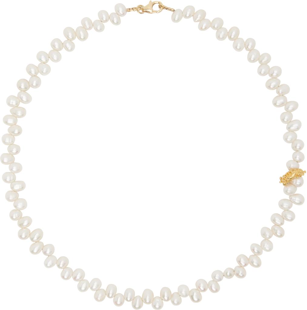 Alighieri White & Gold 'La Calliope' Chapter I Choker