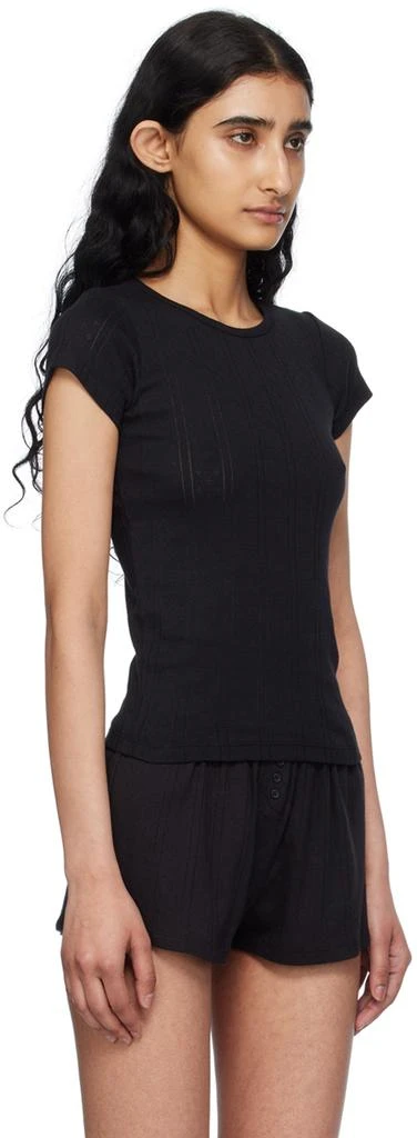 Cou Cou Black 'The Baby Regular' T-Shirt 2