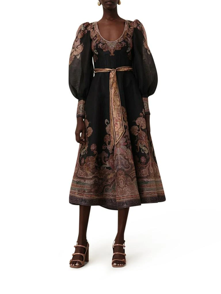 Zimmermann ILLUSTRATION STRUCTURED DRESS 2