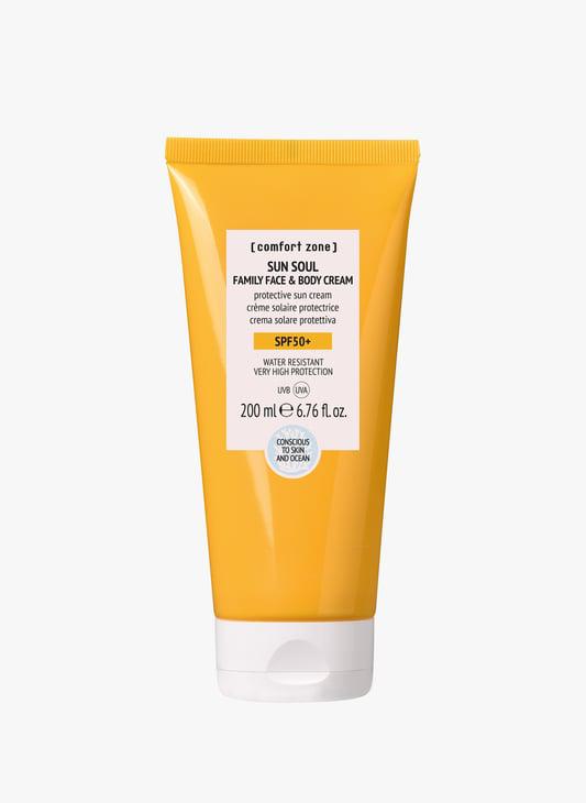 Comfort Zone Sun Soul Family Face  Body Cream Spf50+