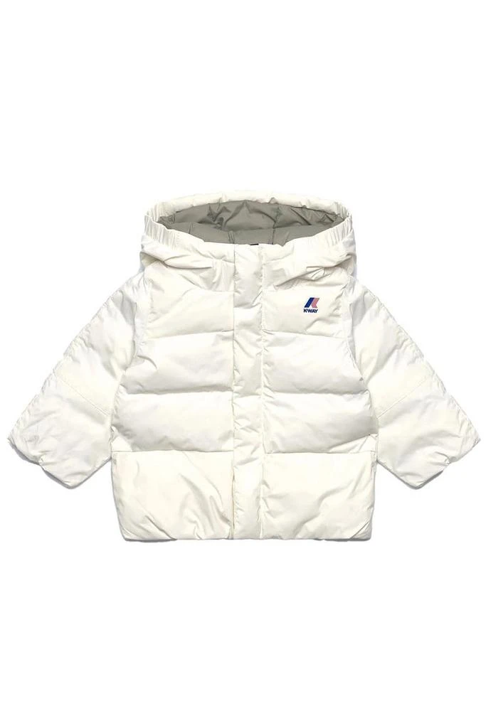 K-Way Kids K-Way Kids Logo Print Puffer Jacket