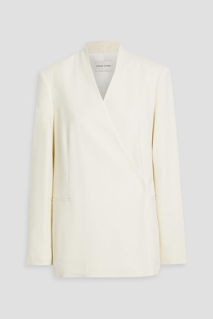 Loulou Studio Sandyato double-breasted twill blazer