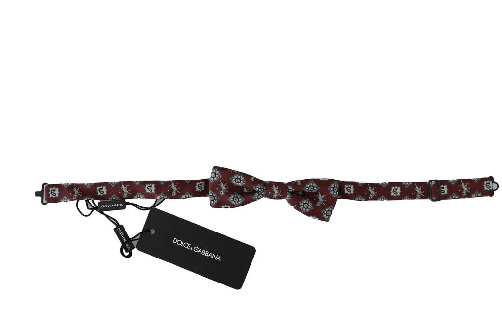 Dolce 
Gabbana Men  Lion Silk Adjustable Neck Bow Men
s Tie