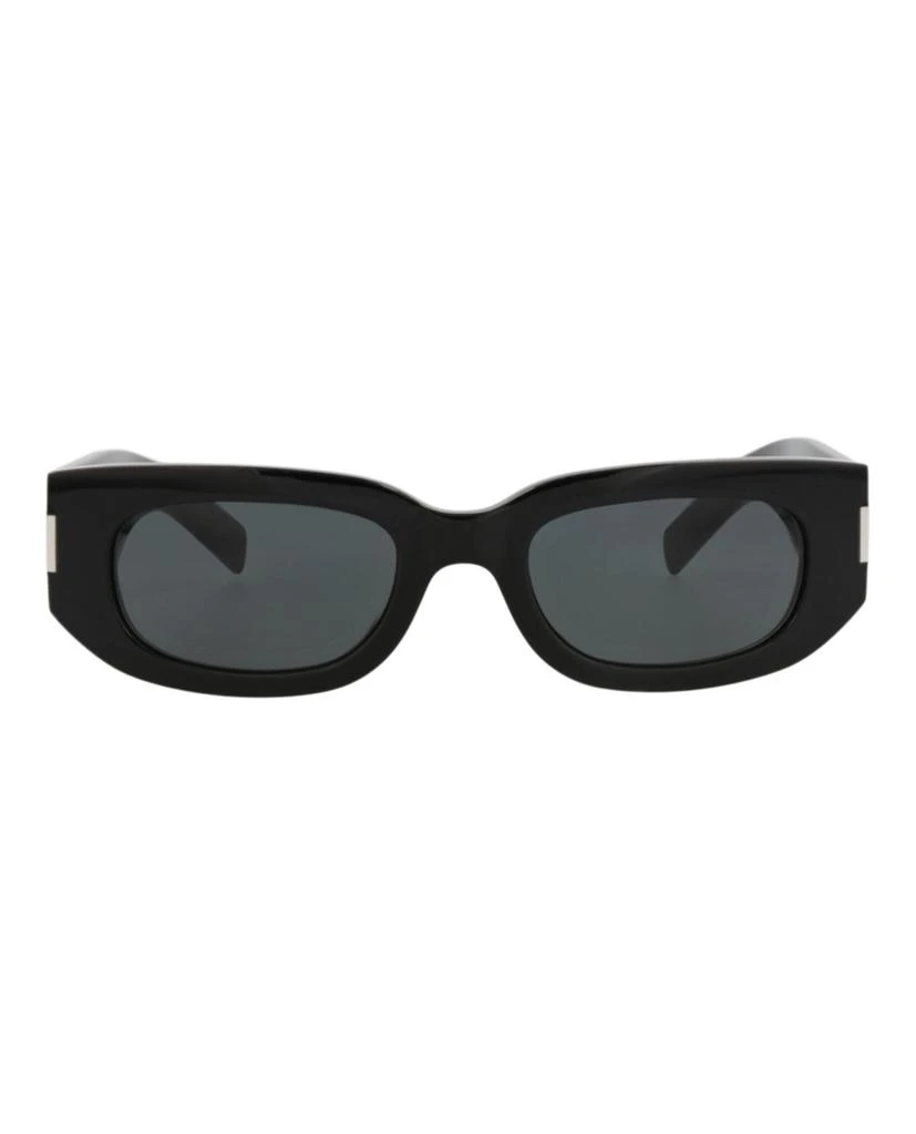 Yves Saint Laurent Round-Frame Recycled Acetate Sunglasses