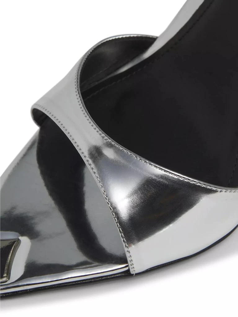 Schutz Pamela 101MM Metallic Sandals 6