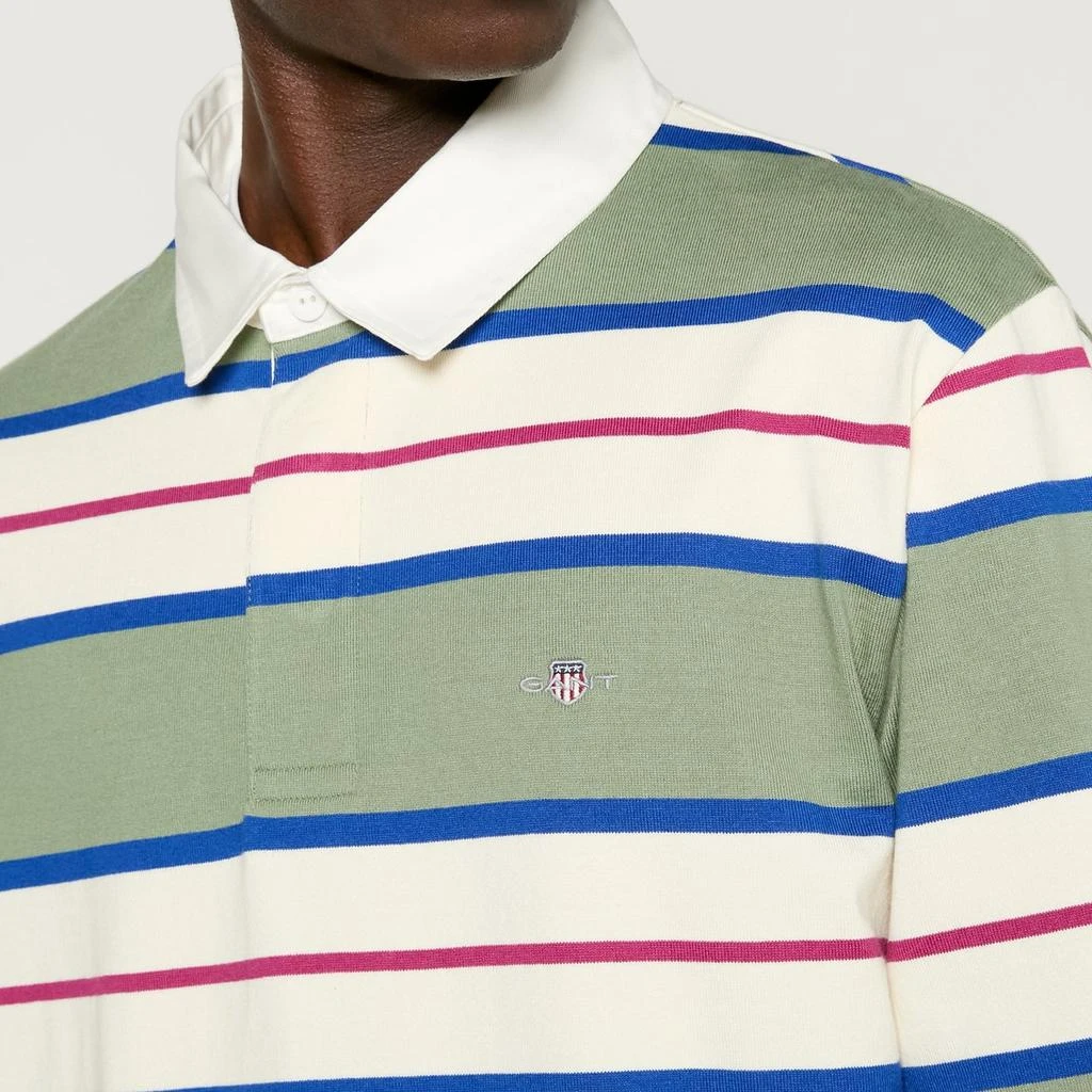 Gant GANT Striped Heavy Rugger Cotton Rugby Shirt 4