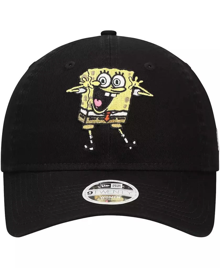 New Era Women's Black SpongeBob SquarePants 9TWENTY Adjustable Hat 2