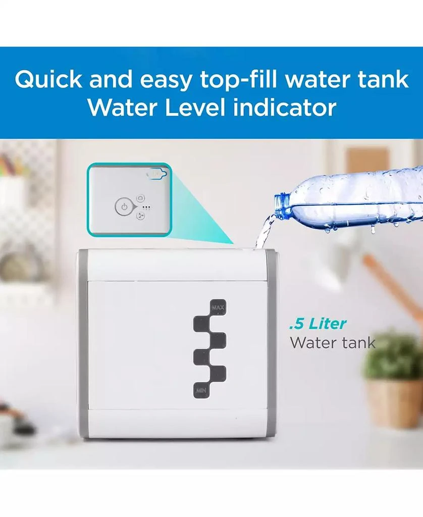Black & Decker BLACK+DECKER Desktop Air Cooler, Personal Portable Fan with 3-Speeds, Evaporative Air Cooler with 0.5L Water Tank 6