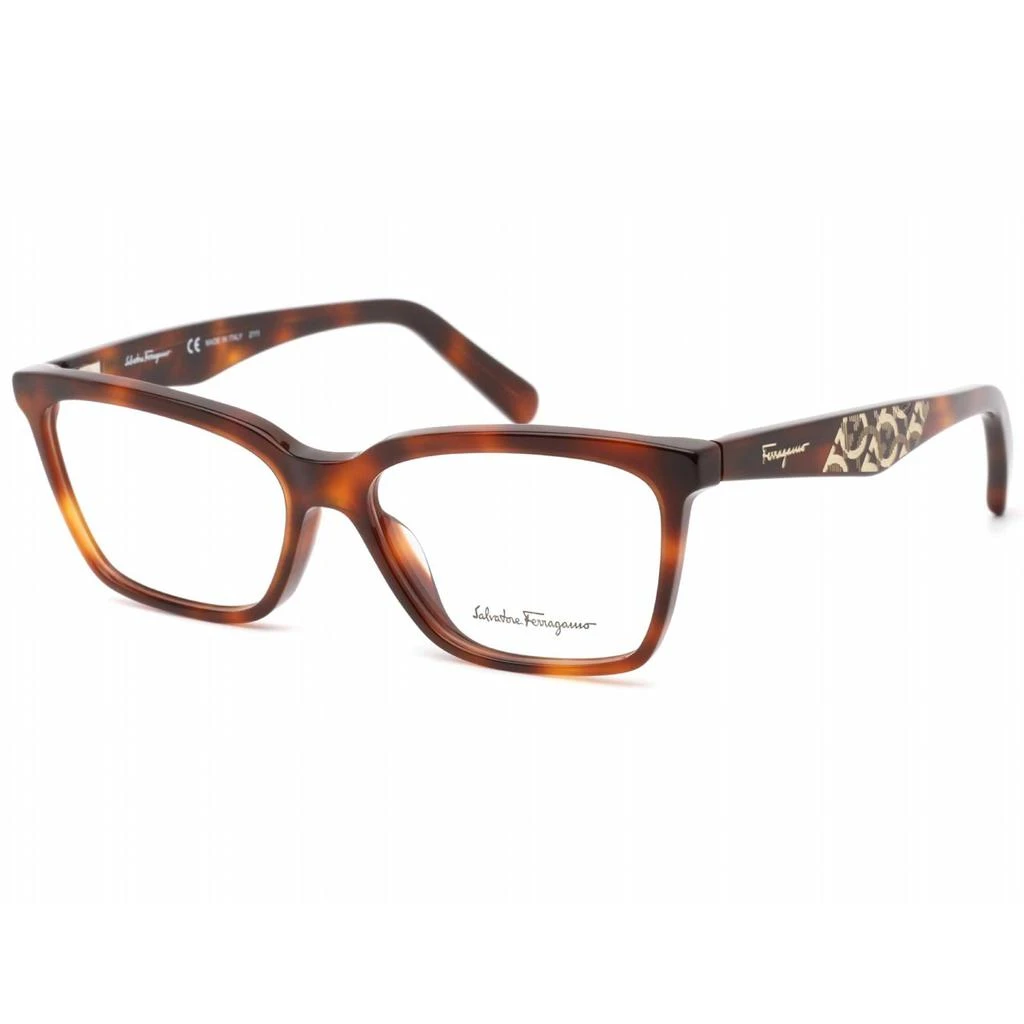 Salvatore Ferragamo Salvatore Ferragamo Women's Eyeglasses - Tortoise Rectangular Frame | SF2904 240 1