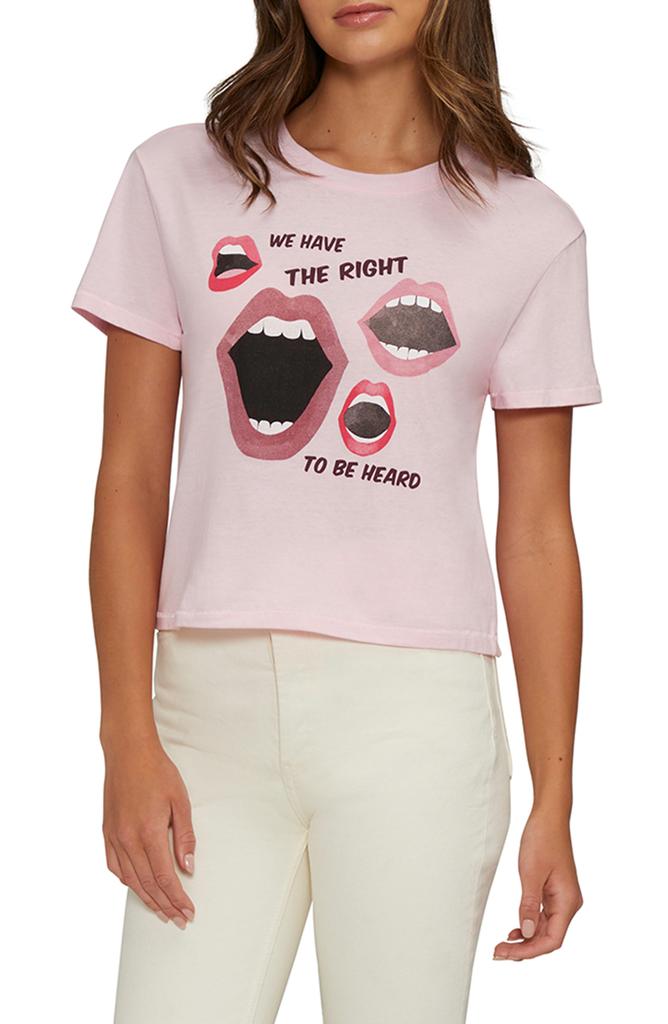 Wildfox Have the Right Jaime Graphic T-Shirt