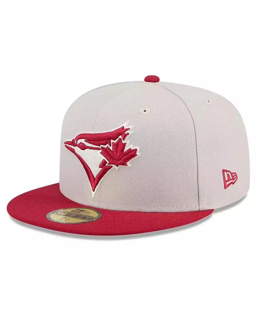 New Era Men's Red Toronto Blue Jays 2024 Fourth of July 59FIFTY Fitted Hat 2