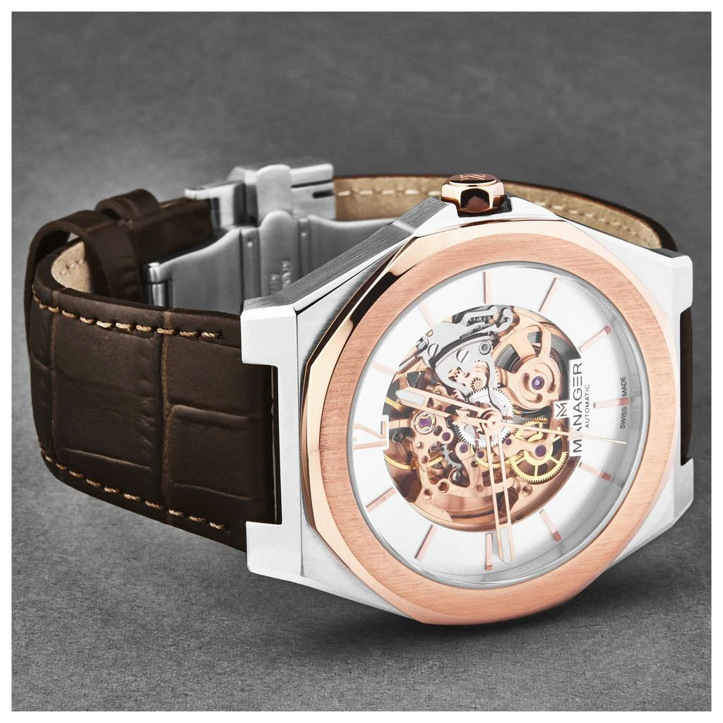 Manager Manager Men's Watch MAN-RO-05-BL 4