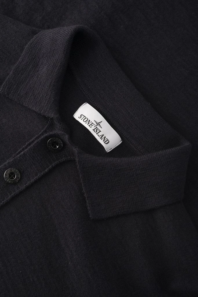 undefined KNITTED BADGE POLO SHIRT 3