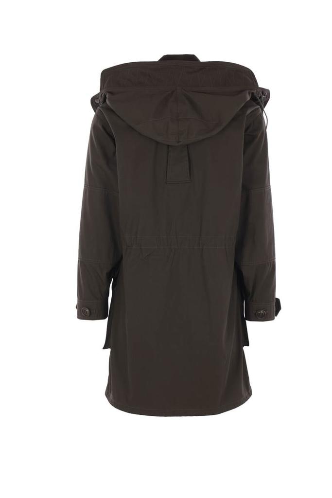 ジャケット・アウター Maison margiela 20AW HOODED COAT Maison Margiela Coated Hooded Jacket | Purple | FARFETCH